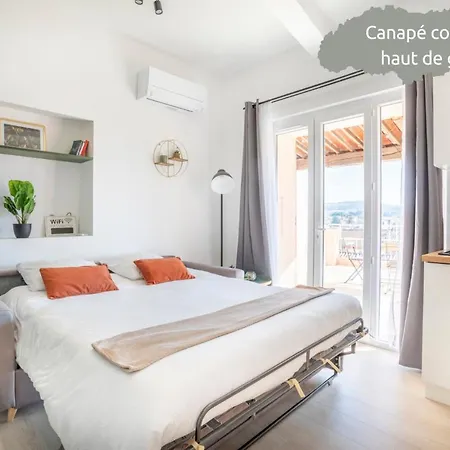 Mont Ventoux - Terrasse - Vue Degagee - Linge De Qualite - Fibre - Confort Gardanne Exterior foto