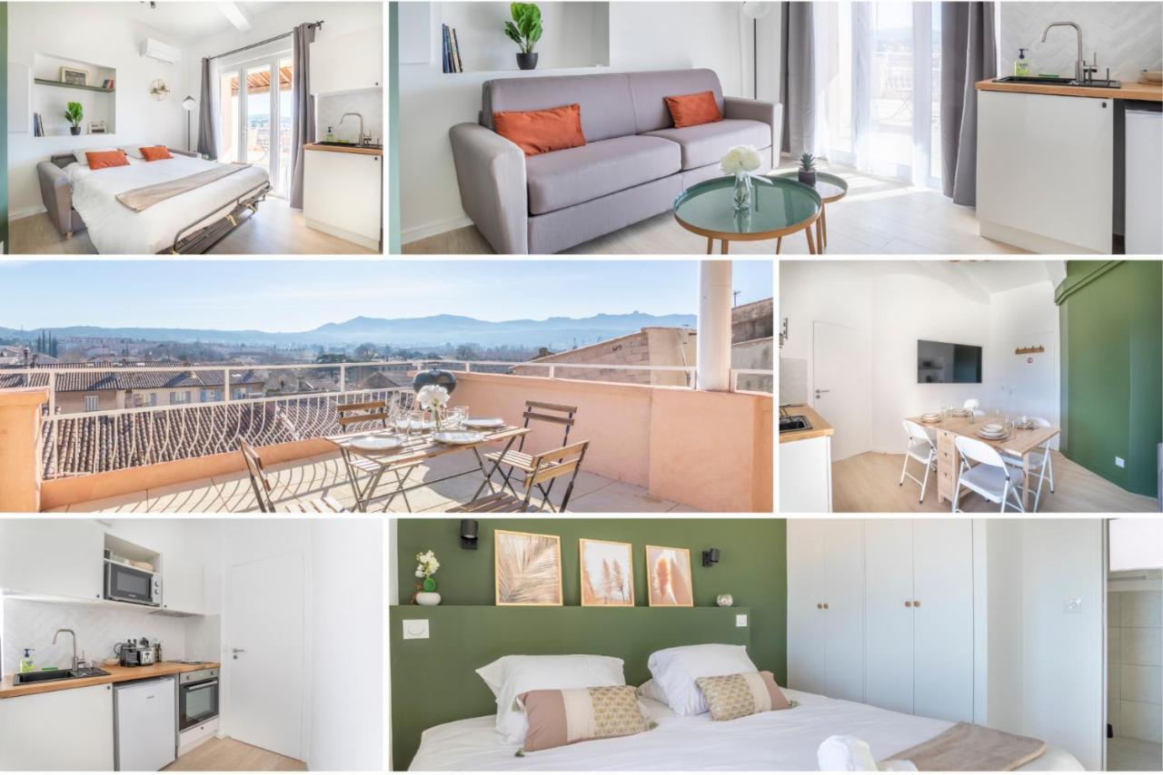 Mont Ventoux - Terrasse - Vue Degagee - Linge De Qualite - Fibre - Confort