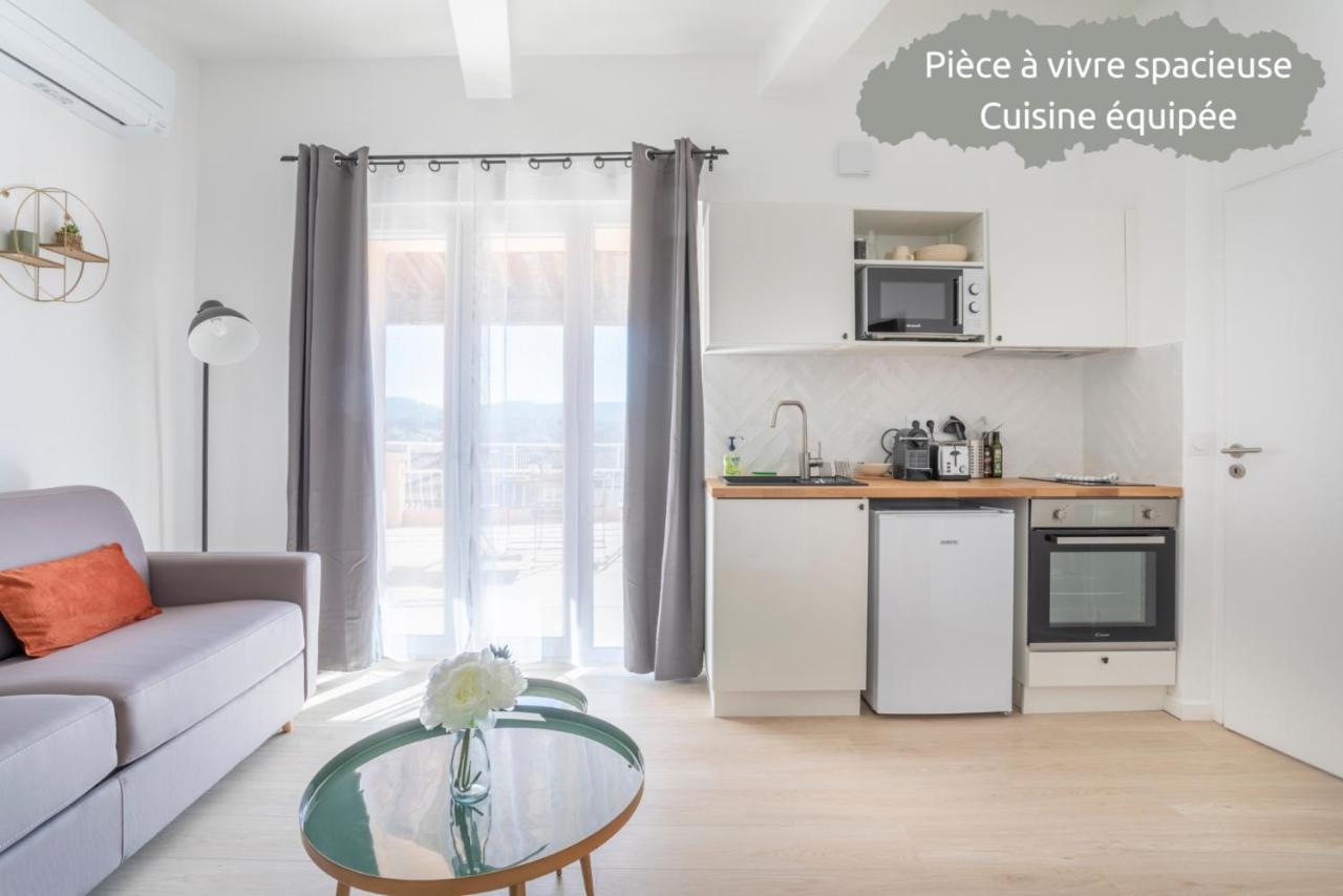 Mont Ventoux - Terrasse - Vue Degagee - Linge De Qualite - Fibre - Confort * Gardanne